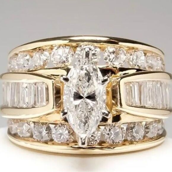  STERLING SILVER RING - Picture 1 of 3